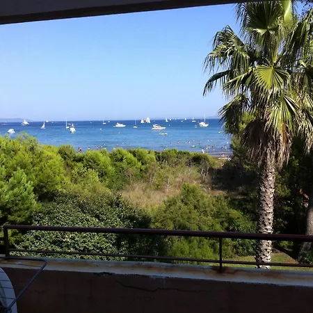 Lägenhet T2 Vue 50m De La A Giens *